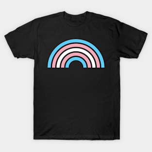 Gay Pride LGBTQ Transgender Rainbow Stripe 2018 T-Shirt